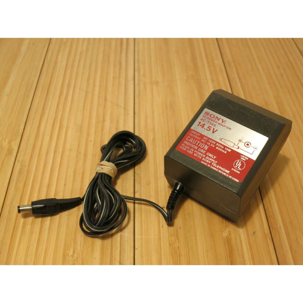 Genuine‎ Sony AC-T145 AC Power Adapter 14.5V 600mA for Telephone